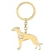 Imagen de YAYAKO Llavero Perro Acero Inoxidable Cartera Llavero Coche Joyería Mascotas Amantes de Perros Regalos para Mujer Niña Llavero Perro