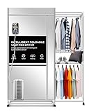 KASYDoFF Portable Clothes Dryer, 110V -1600W Portable Dryer for Apartment, 67Inch -3 Tier Foldable Clothes Dryers Rack, Energy Saving Portable Dryer for Indoor, Travel, RV