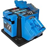 Güde Universal-Schärfstation GUS 650 (65 W, 6700 1/min, diamantbesetzter Schleifstein, Präzisions-Bohrerschleifvorrichtung, Schärfen von Messern, Bohrern, Scheren, Rasenmähermessern und vielem mehr)