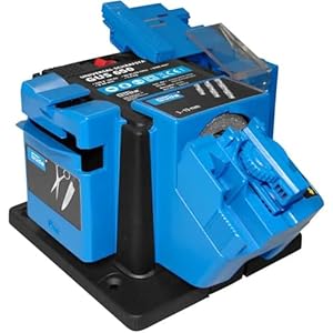 Güde Universal-Schärfstation GUS 650 (65 W, 6700 1/min, diamantbesetzter Schleifstein, Präzisions-Bohrerschleifvor... Schärfen von Messern, Bohrern, Scheren, Rasenmähermessern und vielem mehr)