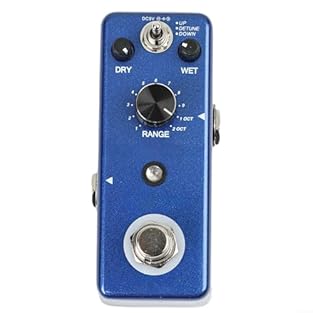 [PRECISE CONTROL WITH SENSITIVITY] The LEF-3807 Guitar Harmonizer Pedal is equipped with 3 effects knobs and 1 switch designed for accuracy and sensitivity, allowing musicians to fine-tune their performance. [WIDE RANGE DETUNE MODE] Offering pitch sh...