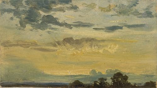 Peinture d'art d'affiche haut de gamme John Constable style graffiti mural de 60x90cm