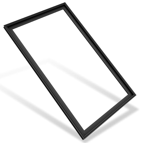 Upgraded WR14X36194 Refrigerator Freezer Door Gasket Replacement Part Comaptible with GE Freezer Door Seal Replaces WR14X10365 WR14X10370 WR14X10376 WR14X31558 EAP16226511 Freezer Seal Gasket Black