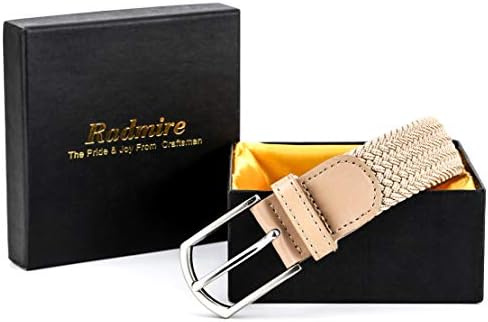 Braided Canvas Woven Elastic Stretch Belts for Men/Women/Junior with Multicolored