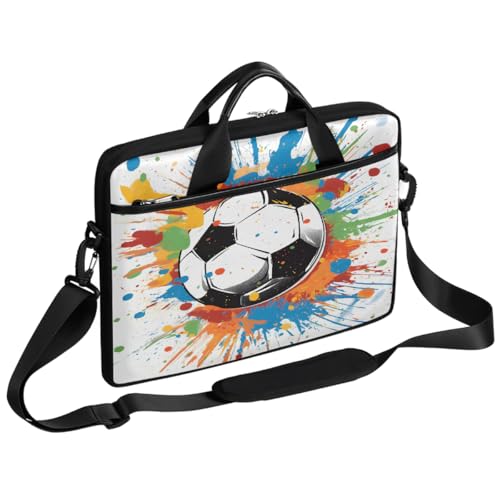 Bolsa para portátil con diseño Colorful Splashes 15 pulgadas miniatura 1