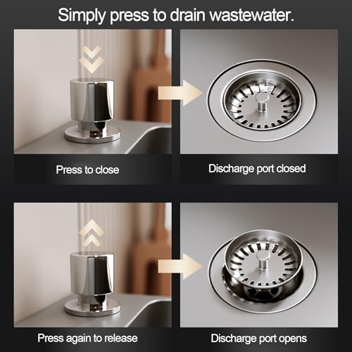 Évier industriel durable et fonctionnel au design épuré et résistant - 4