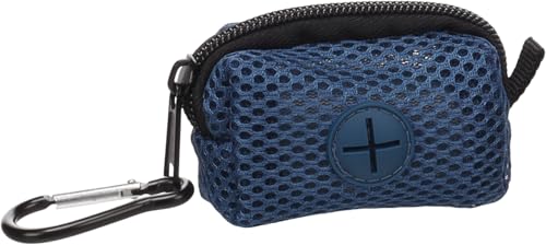 Flamingo bajspåse dispenser Misha – blå | snygg, praktisk och hållbar! - Inklusive bajspåse