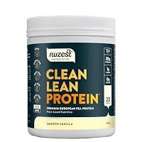 Nuzest - Pea Protein Powder - Clean Lean Protein - Vegan Protein Shake - Plant-Based Low Calorie & Low Carb - Gluten Free - Dairy Free (500g, Vanilla)