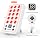 Portable Red Light Therapy for Face & Neck, Mini Type-C Rechargeable Light Device Panel, 15 Dual Wavelength 660nm 850nm LEDs, Built-in Timer, Protective Eyewear & Travel Storage Case Included - 2