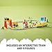 LEGO DUPLO Town Big Interactive Community Train Set - Learning Toddler Train Toy Playset for Boys and Girls, Ages 3+ - Gift Idea for Birthdays and Holidays - 10428