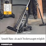 POWERPLUS narzędzie o stabilnym prowadzeniu akcesorium narzędziowe dla majsterkowiczów do pewnej pracy w domu, garażu i profesjonalnym warsztacie z dopasowaną geometrią roboczą