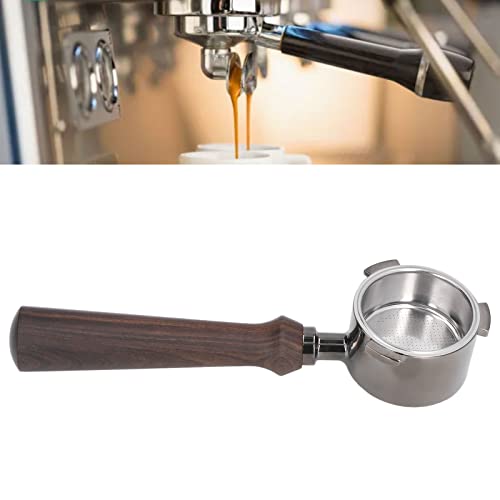 Filtro Sem Fundo de café de 51 Mm, Substituição de Porta-filtro de café Reutilizável de Liga de Zinc