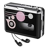 Cassette Player , Portable Converter Recorder Convert Tapes to Digital MP3 Save into USB Flash Drive/ No PC Required