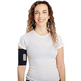 Care+Wear - PICC Line Cover (Medium, Black) - Secure Slip-Resistant Design - Anti-Odor Hypoallergenic Material - Easy Monitoring Window - Machine Washable Durability
