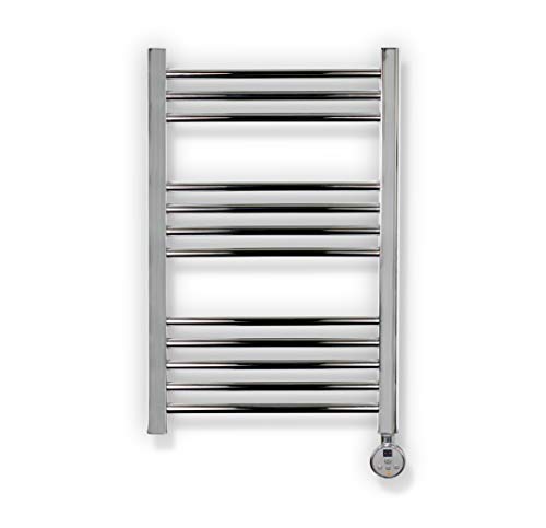 Cicsa Radiador Toallero Eléctrico Zeta E * Toalleros Eléctricos (Medidas 770 x 500 mm) con Control TH02 400 Watios *...