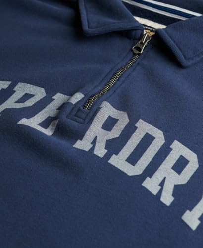 Superdry Para Mujer. W2012234A Sudadera De Media Cremallera De Cuello Alto Athletic Essentials Marino (Xs), Casual, AlgodóN - 5
