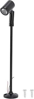 Garosa Mini Faretto a LED Vetrina per Gioielli Display Apparecchio di Illuminazione DC12V Mini Luce Artistica Verticale Faretto per Armadio Cura degli Occhi per Vetrine per (Luce