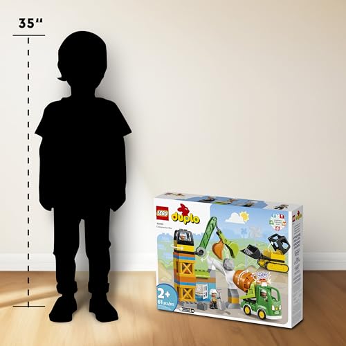 Lego 6426542 Duplo Construction Site 10990 Educational Large Brick Building Set thumb #3