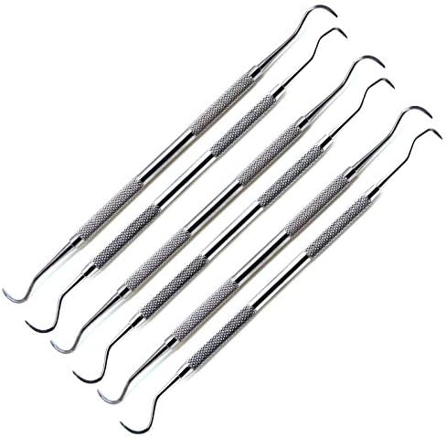 Dental Sickle Scaler H6/H7 Jacquette Scaler U15/30 Anterior Posterior Double Ended Periodontal 6 Pieces Instruments Set