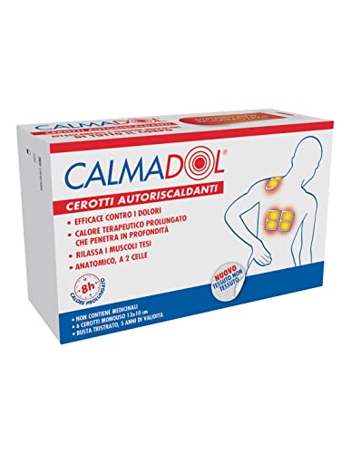 Montefarmaco Calmadol Cerotto Riscaldante - Confezione Singola Contenente 6 Cerotti