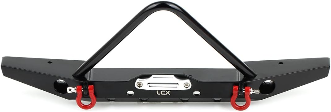 LCX Racing 1/10th RC Crawler Car Metal Front Bumper for TRX4 Axial SCX10 II 90046 SCX10
