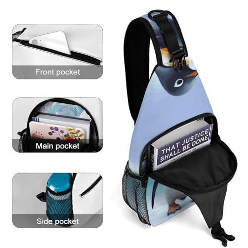 Morrales deportivos crossbody para senderismo 38x20 cm miniatura 4