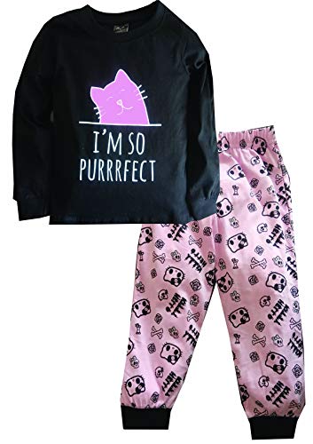 Image of Girl's Cotton Printed Night Suit Set Pack of 1