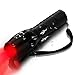 LINGSFIRE Zoomable Scalable LED Flashlight CREE-XML Q5 18650 Or AAA Battery Supported Water-resistant Flashlight 300 lumen Cree XML Q5 Tactical Torch Glim Lantern (Red light)