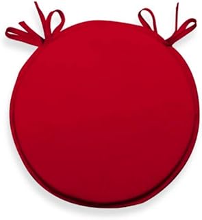 Soleil d'ocre Cojín para Silla bistrot 40 cm Alix Rojo