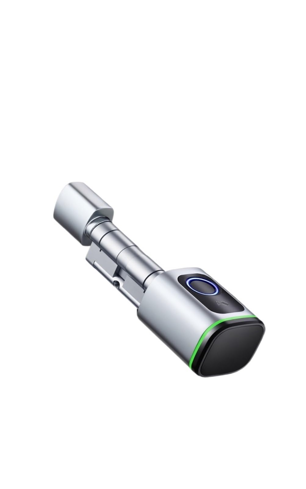 Inteligentny zamek, blokada linii papilarnych. Inteligentny zamek zgodny z Bluetooth do odblokowywania odcisków palców/aplikacji/klucza/karty za pomocą elektronicznego zamka drzwi Tuya smart lub smart