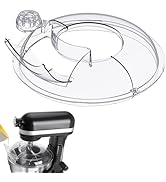 Stainless Steel Pouring Shield, Mixer Pouring Shield, Stainless Steel Pour Shield For Stand Mixer, Versatile Pouring Chute, Mixer Splatter Back-Splash Accessories Protective Splatter Cover For Baking