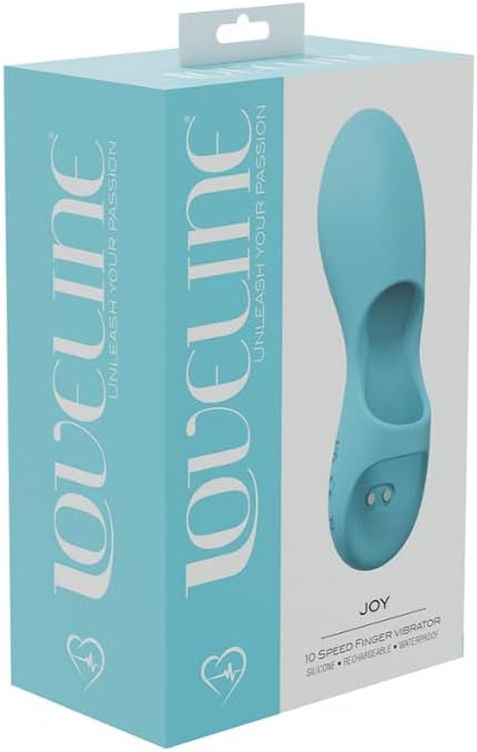 LoveLine Joy 10 Speed Finger Vibe Blue LOVU007BLU
