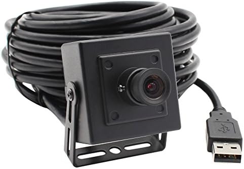ELP 3.6mm Lens 1MP Mini Hd USB Camera with Metal Case Webcam for Linux,Android,Windows Os System