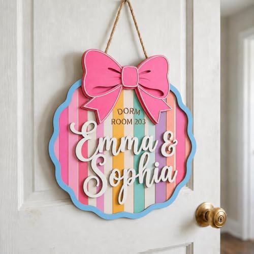Personalized College Room Door Sign HANZSPROUT