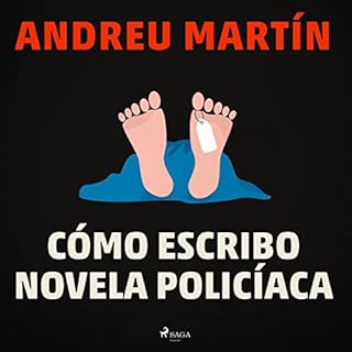 Cómo escribo novela policíaca Audiolibro Por Andreu Martín arte de portada