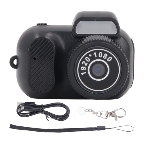 Mini cámara Cámara retro Llavero Grabación de video HD portátil Grabación de fotos 1080p Camara digital compacta 8 filtros Tarjeta de memoria Estilo de vida Viajes Vida cotidiana Ocio Gadget Idea de r