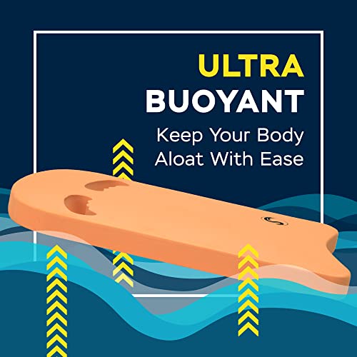 image for Sunlite Sports Swimming Kickboard with Ergonomic Grip Handles, One Siz
