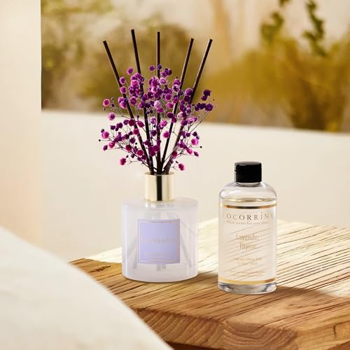 Image of COCORRINA Refill- Lavender Thyme 6.7 Fl.oz Reed Diffuser Refill with 8 Sticks
