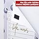 600 Stück Magnetplättchen Selbstklebend, 1 x 1cm Magnet Klebepads Magnetstreifen Klebemagnete Flache Magnete für Schule Familie Büro Whiteboard Kühlschrank