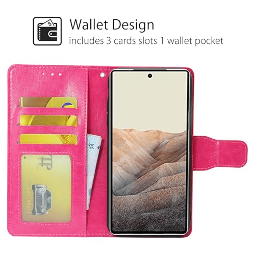 Étui en cuir Google Pixel 9 Pro XL : protection vintage chic et durable - 6