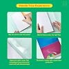 SOLO Book Cover Jackets with Adjustable Flap & Sealing Tape | Pack of 20 | Transparent Soft-Touch Protection | No Cutting Required | Durable & Eco-Friendly (Transparent, 29.7 cm)