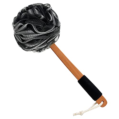 Brosse de Bain Long Manche Brosse dos Douche Long Manche Fleur de Bain Long Manche Brosse pour Douche Exfoliante Brosses pour Adultes Hommes Femmes Cover