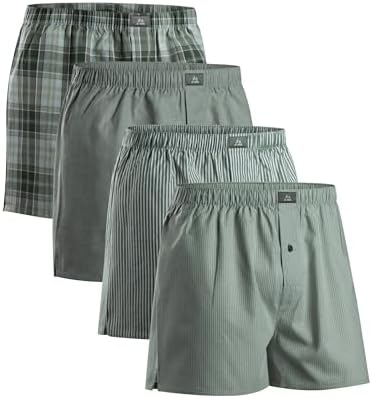DANISH ENDURANCE American Boxershorts (4er | 6er Pack), 100% Bio-Baumwolle Herren Boxershorts, Weich, Atmungsaktiv, für Herren & Jungen