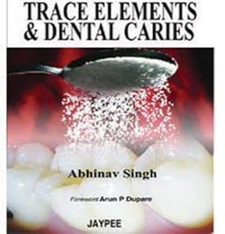 TRACE ELEMENTS & DENTAL CARIES