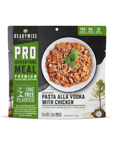 ReadyWise Outdoor Pro Adventure Meal - Pasta Alla Vodka
