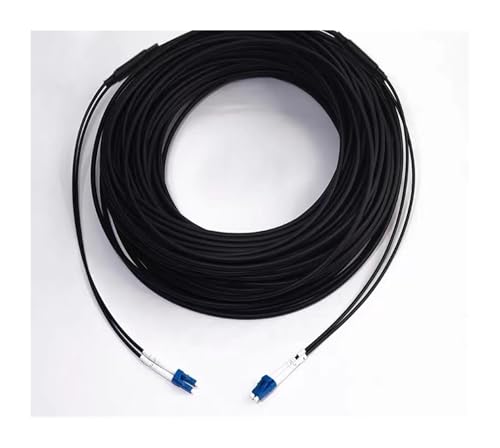 LIUDONGX 20m 2�R�A ���b���t�@�C�o�[ �p�b�`�R�[�h 2C SM MM OM1 OM2 OM3 ���� ���O LC SC FC ST LSZH TPU FTTH �W�����p�[ 2�R�A 20mtr(LC/A-SC/A�A2C �u���b�N SM TPU)