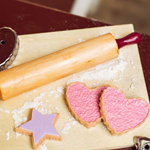 The Queen's Treasures 18 Inch Doll Food And Accessories, Bakery Collection 6 Piece Hearts And Stars Shaped Frosted Sugar Cookies, Compatible With American Girl Pastry Bake Shop & Kitchen Furniture #TOP6