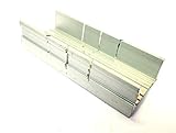 Mini caja de ingletes. Mini guías de aluminio SW080 Hobby Crafts Etc