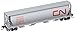 Bachmann Industries Inc. Canadian 4-Bay Cylindrical Grain Hopper Canadian National - N Scale