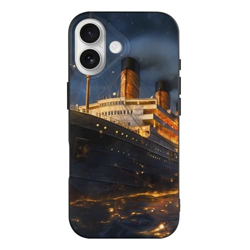 Titanic Cruise Ship Voyage Phone Cover Compatible with iPhone 17 TPU Protective Case